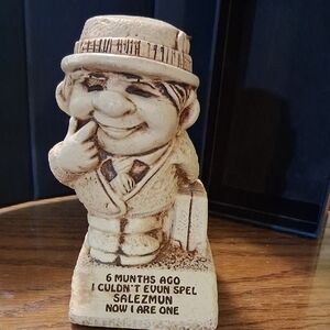 Whimsical Tan Accent Decor Figurine